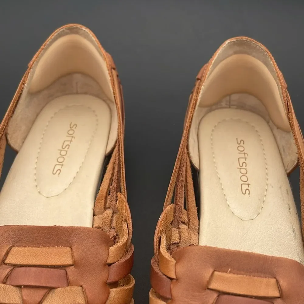 Softspots Women’s Trinidad Woven Leather Huarache Sandal Cushion Insole Size‎ 9N